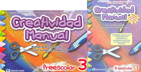 CREATIVIDAD MANUAL 3° PREESC.