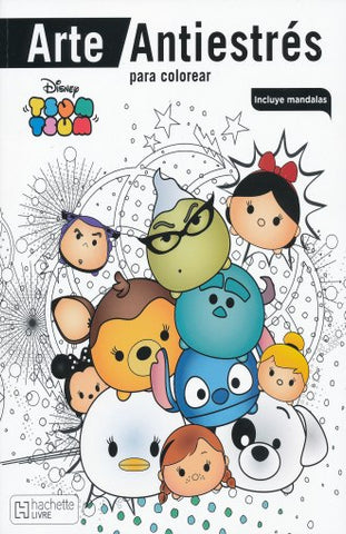 TSUM TSUM ARTE ANTIESTRES PARA COLOREAR