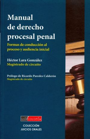 MANUAL DE DERECHO PROCESAL PENAL