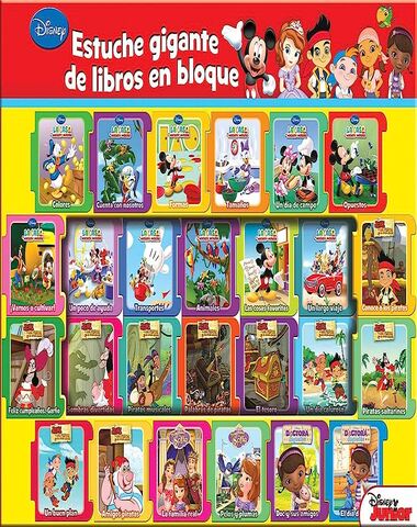 DISNEY ESTUCHE GIGANTE DE LIBROS EN BLOQ