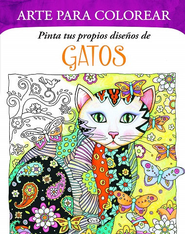 ARTE PARA COLOREAR GATOS