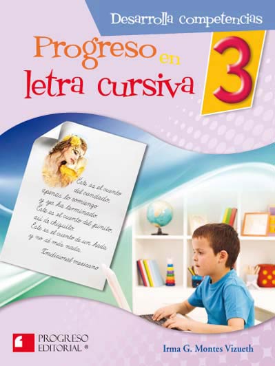 PROGRESO EN LETRA CURSIVA 3° PRIM.