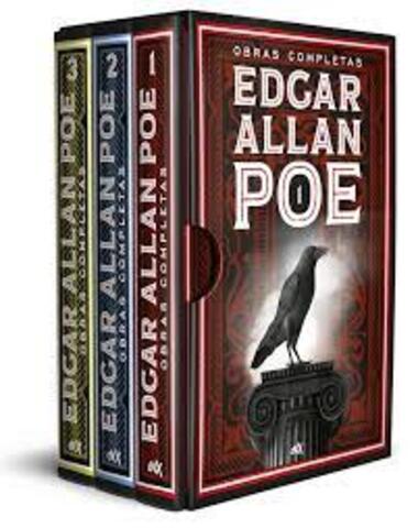 EDGAR ALLAN POE OBRAS COMPLETAS 3 VOL