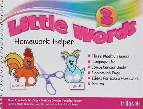 LITTLE WORDS 3° HOMEWORK HELPER  PREESC.