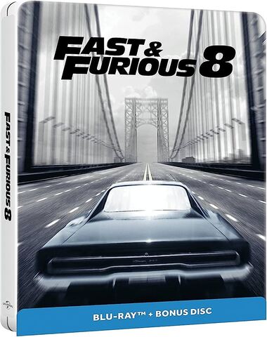 FAST & FURIOUS 8 BR + STEELBOOK