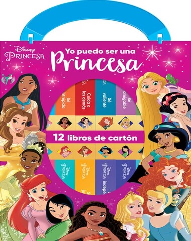 CAJA DE 12 LIBROS PRINCESA