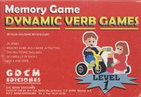 MEMORY GAME DIDACTIC VERB GAMES