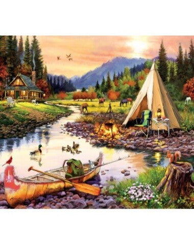 PUZZLE AMIGOS DE CAMPING 3000 PZ