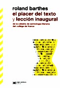 PLACER DEL TEXTO Y LA LECCION INAUGURAL