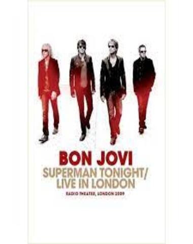BON JOVI SUPERMAN TONIGHT / LIVE IN LOND