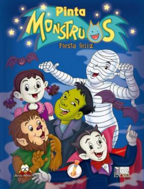 PINTA MONSTRUOS FIESTA FELIZ