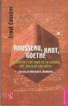 ROSSEAU KANT GOETHE /BRV